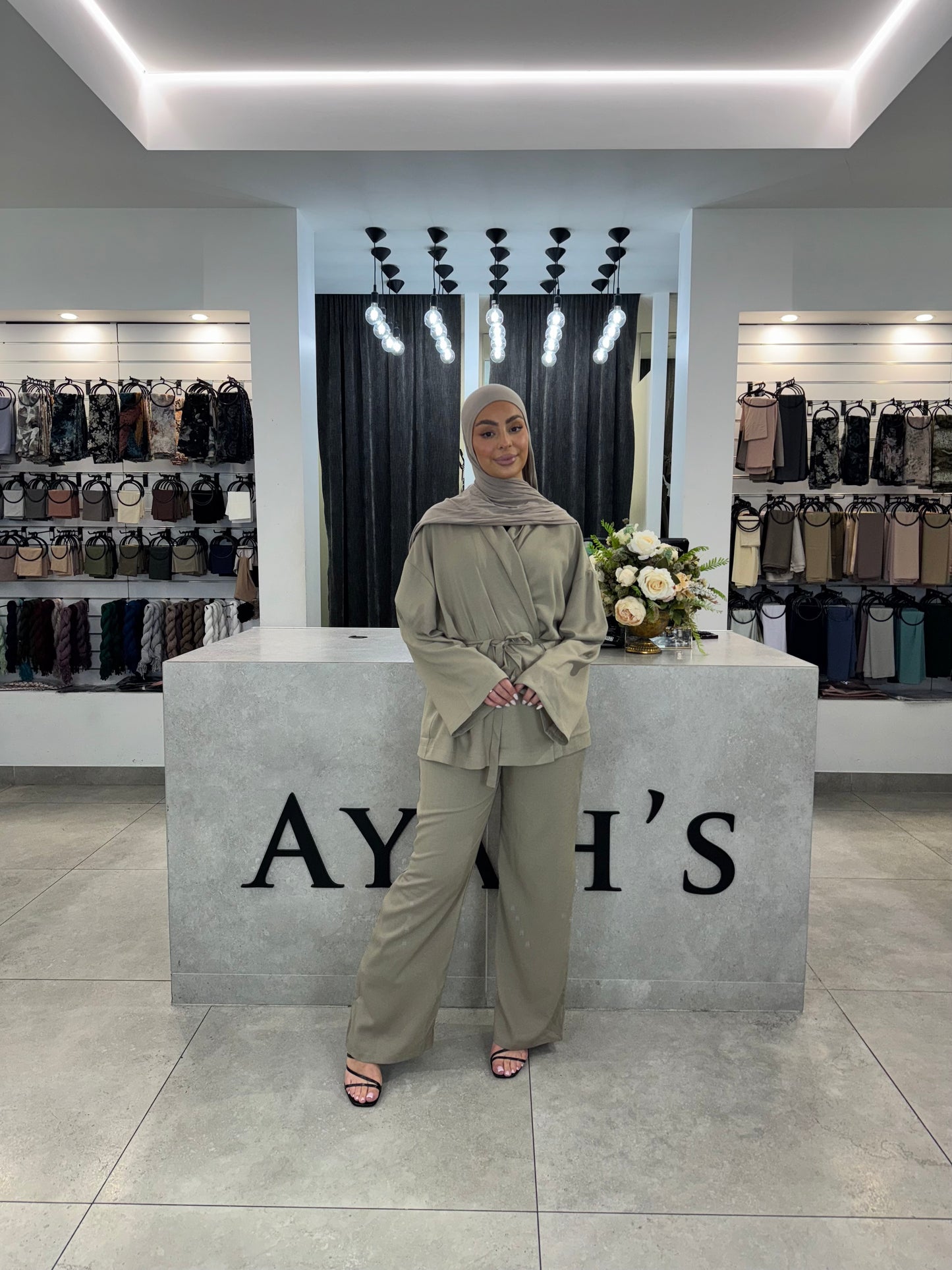 Liana Pants + Wrap Set