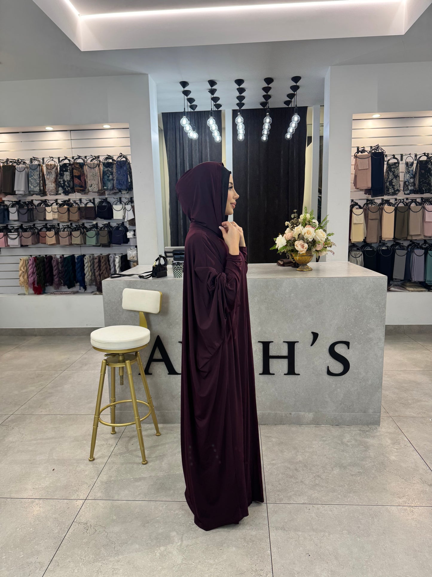 Belinda dress with cape