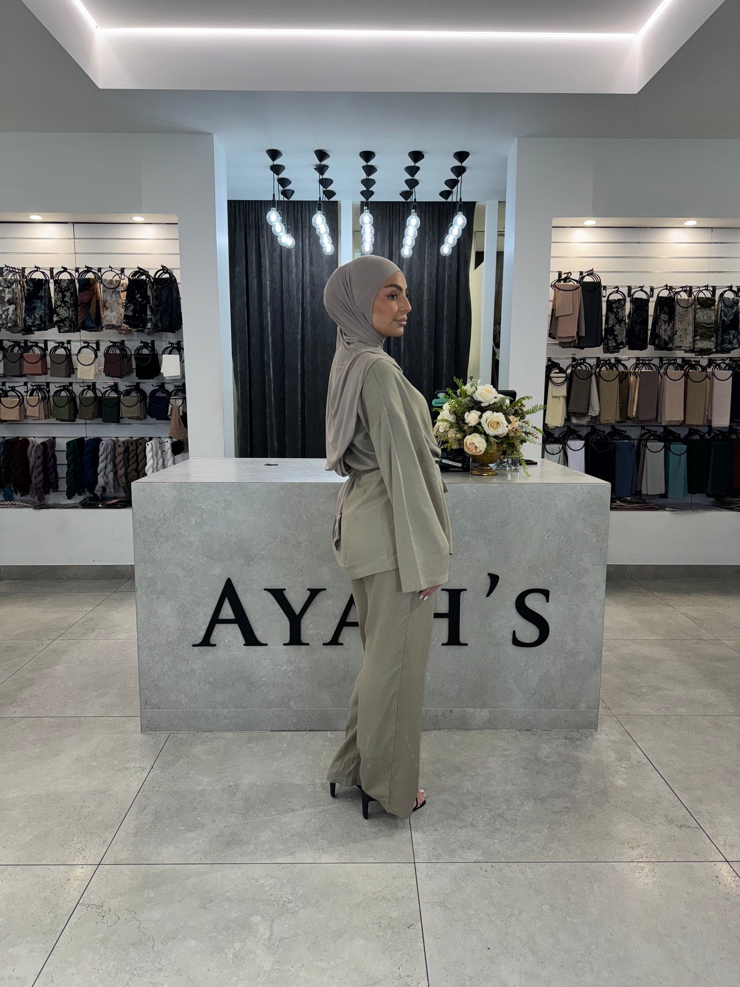 Liana Pants + Wrap Set