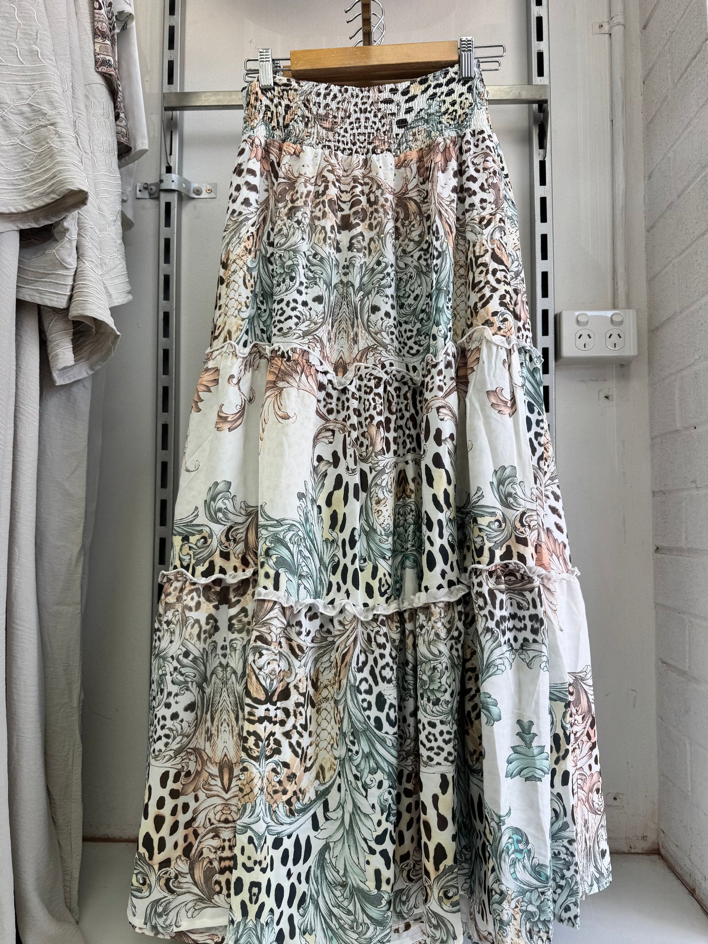 Ayah Printed Skirt