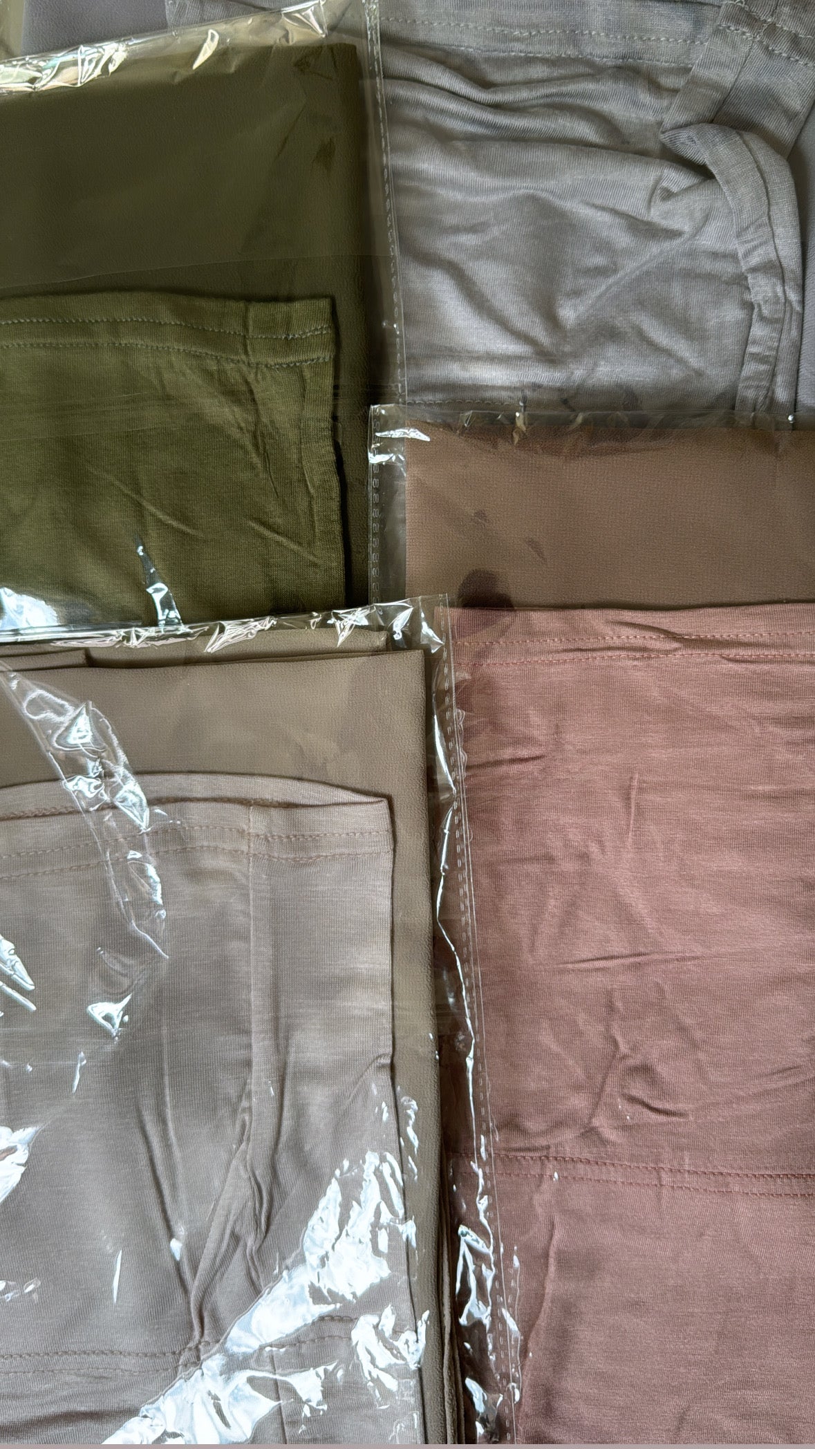 Chiffon hijab + cap set