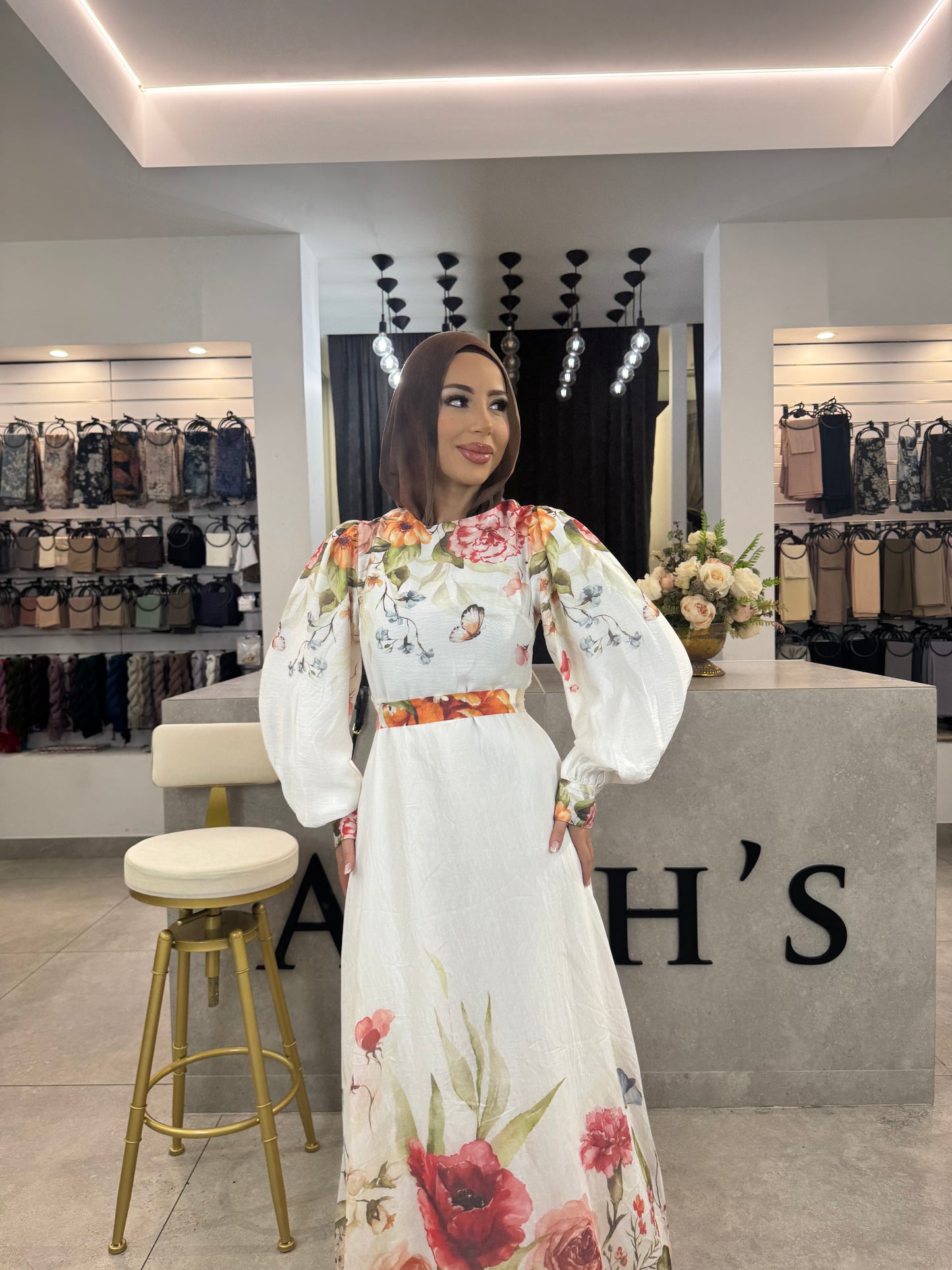 Camille Floral Dress