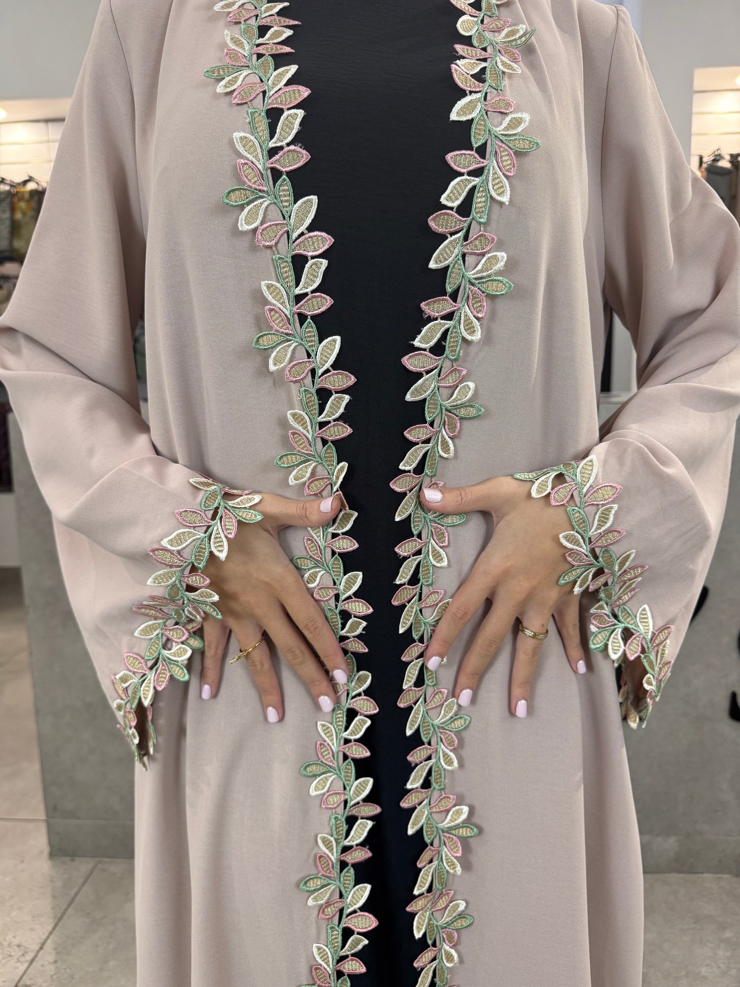Floral cape