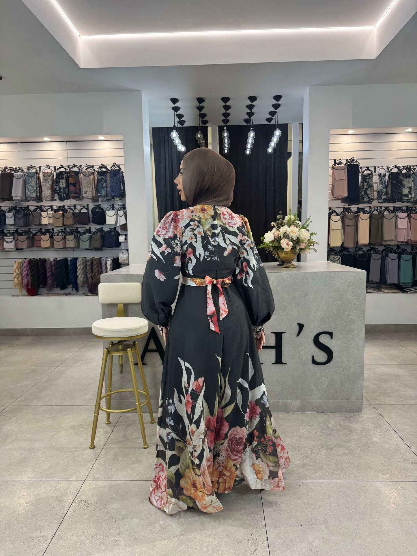Camille Floral Dress