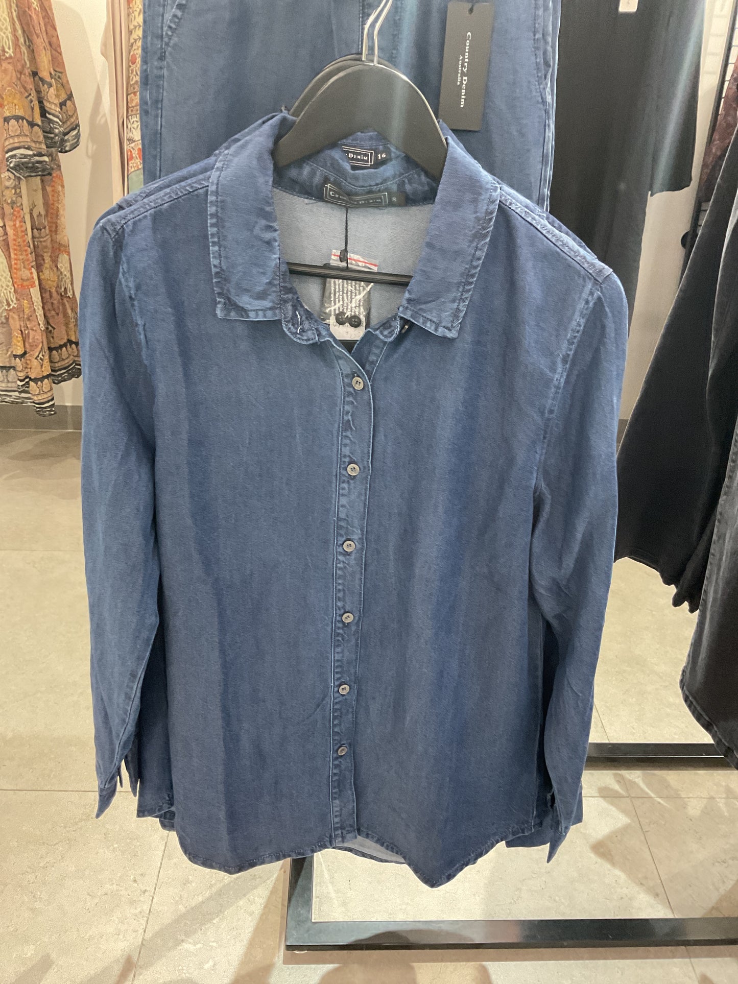 Denim shirt