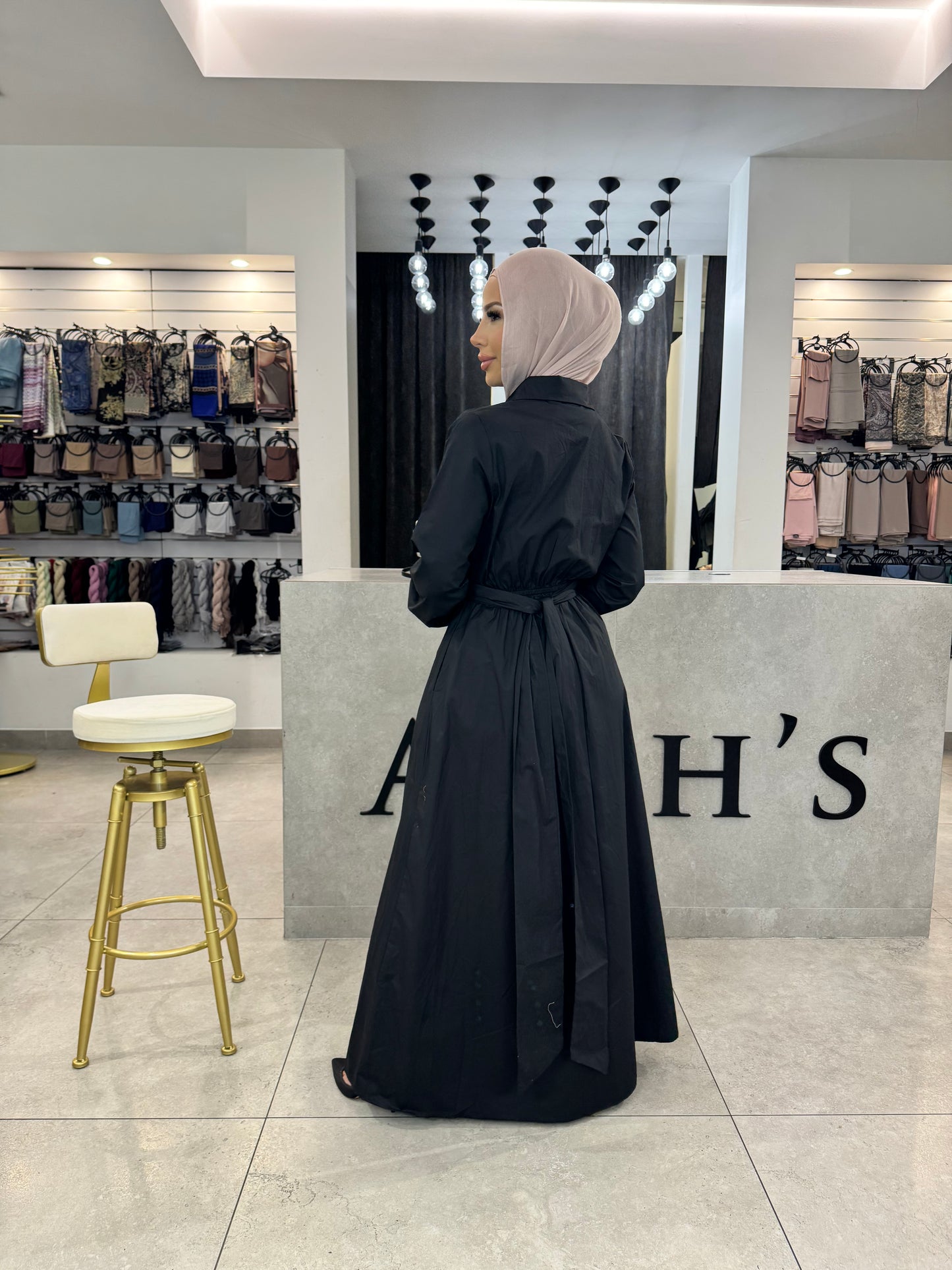 Classic shirt dress