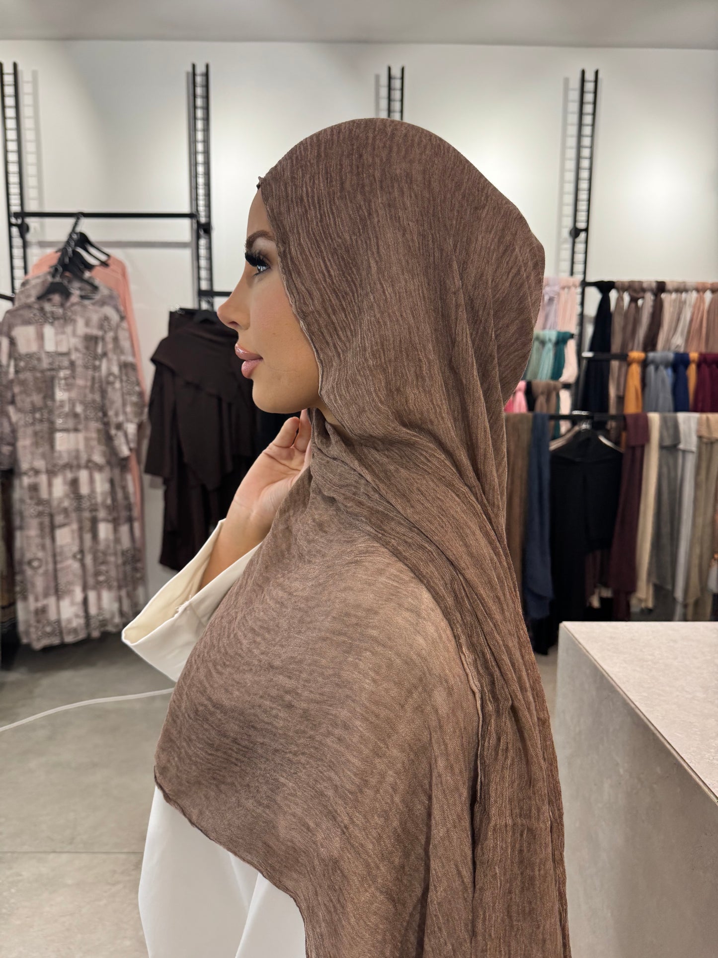 Wash Print Hijab Set