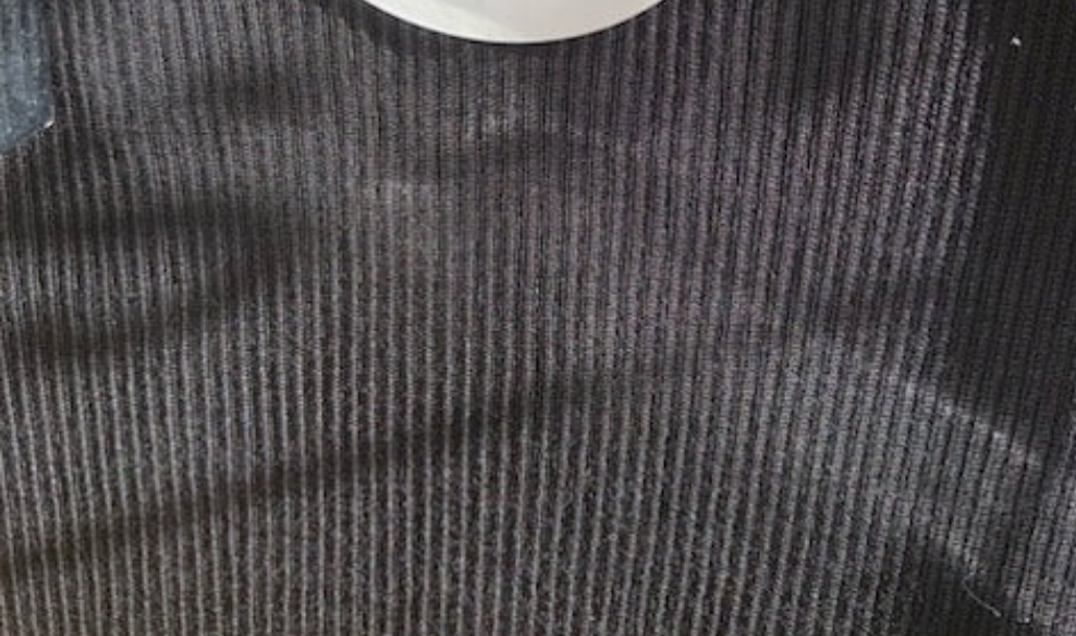 Ribbed essential knit skirt