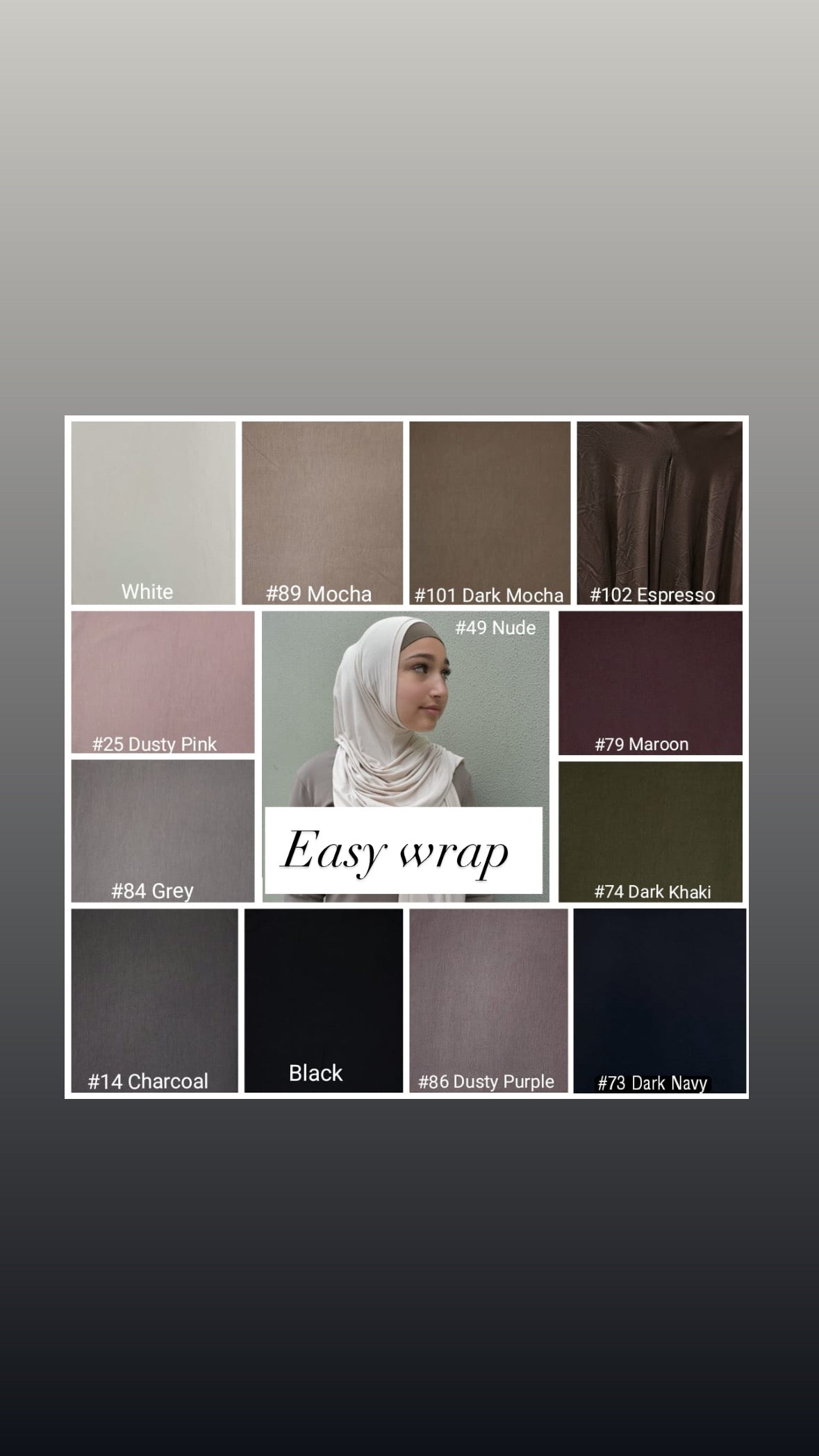 Easy Wrap Jersey Hijab