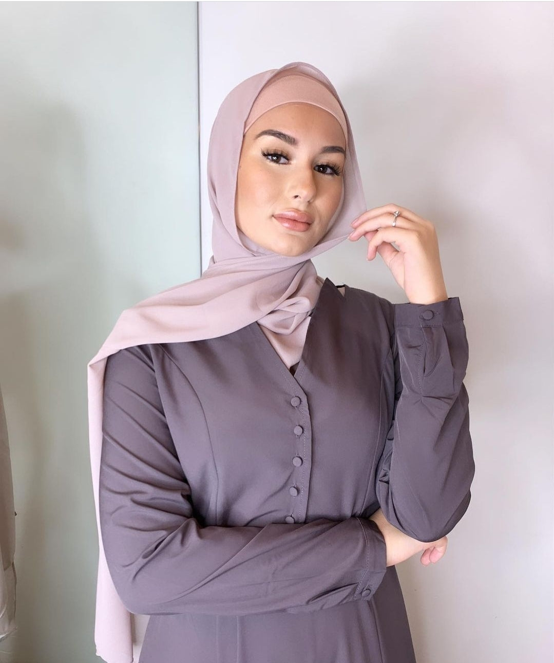 Chiffon hijab square