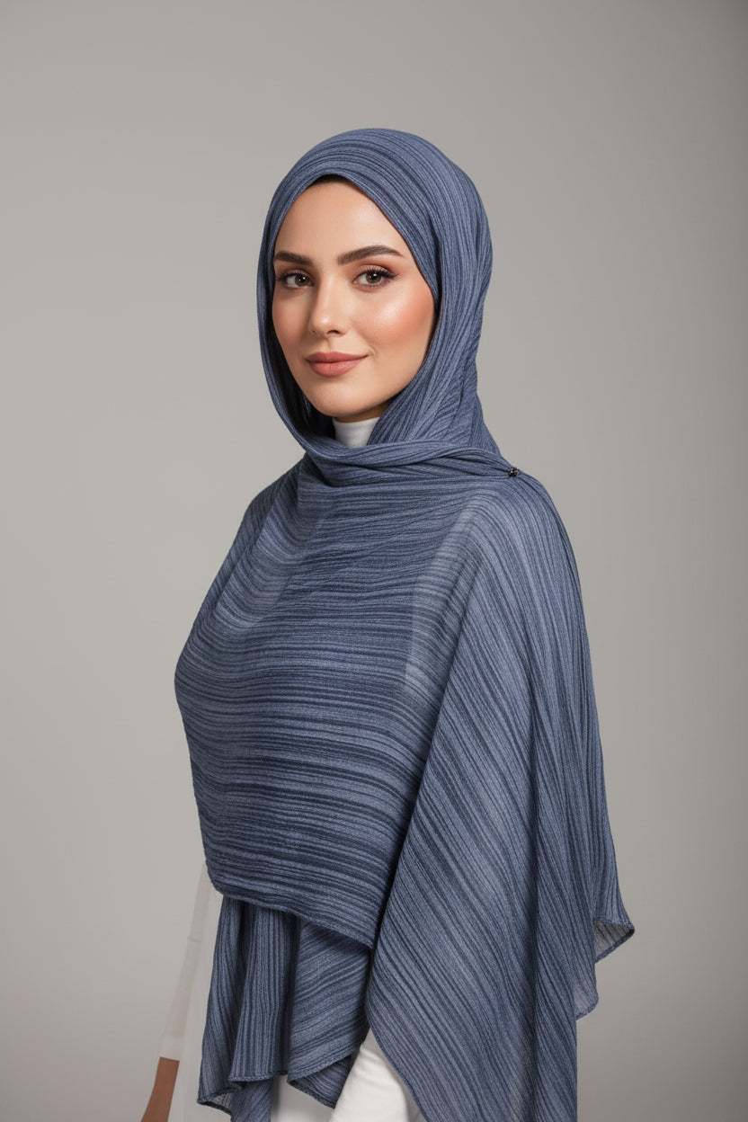 Textured hijab