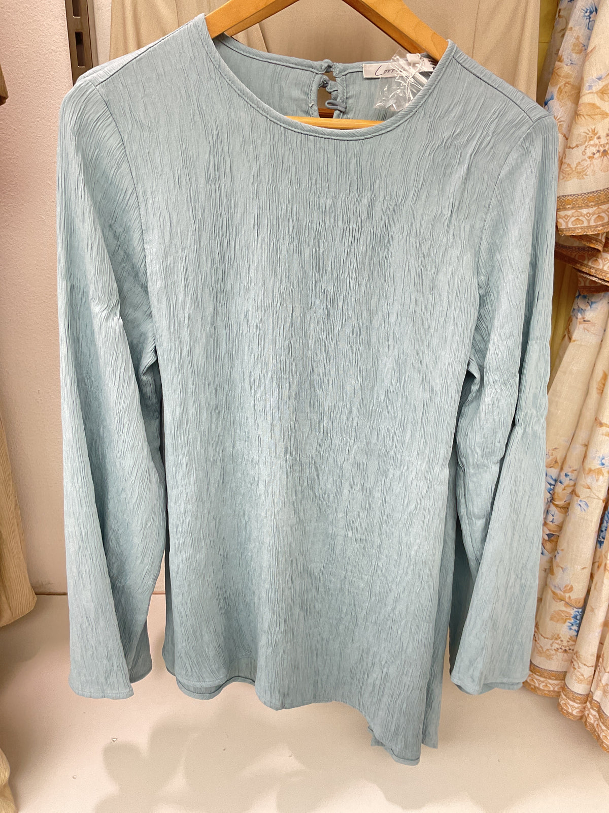 Nora crinkle top