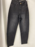 Denim black jeans