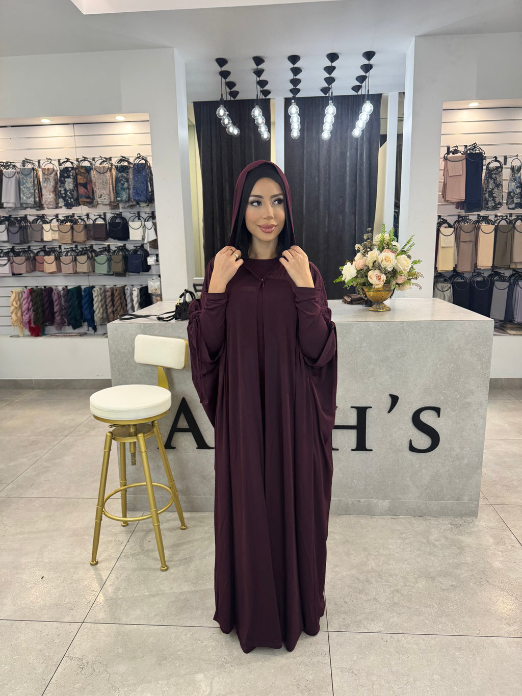 Belinda dress with cape