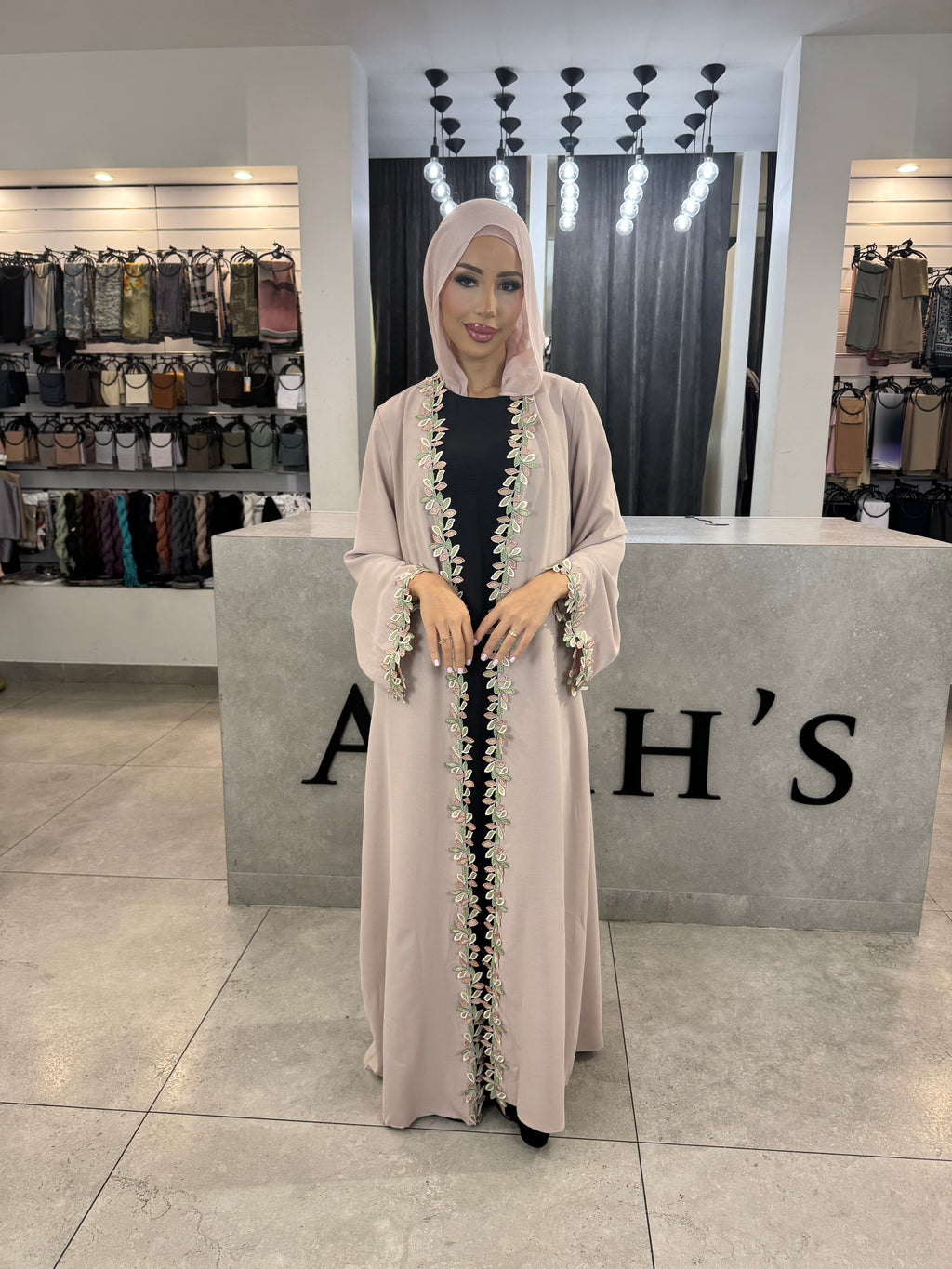 Floral cape