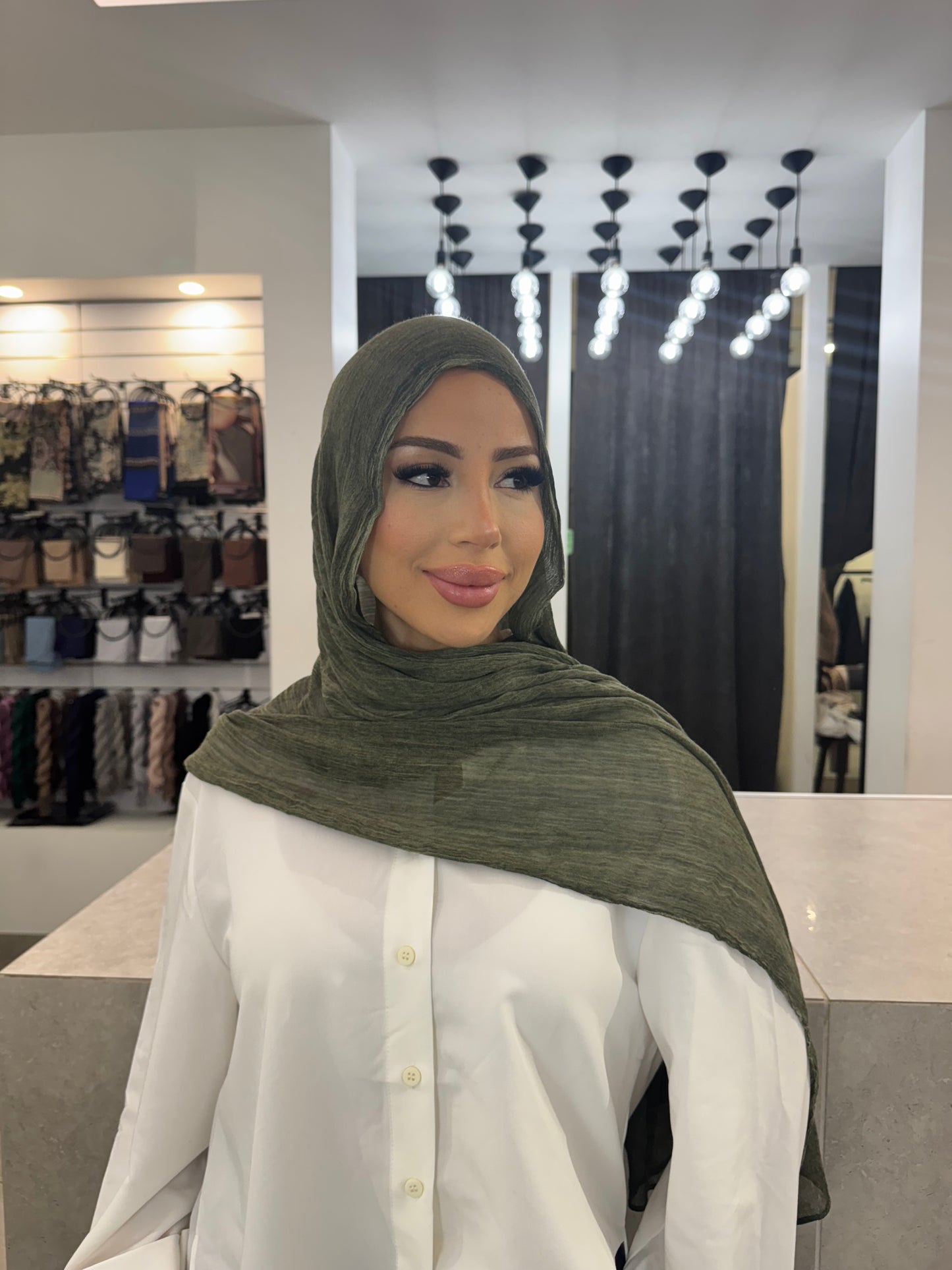 Wash Print Hijab Set