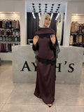 Satin Lace Skirt Set