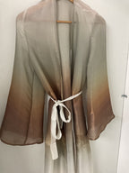Ombré cape
