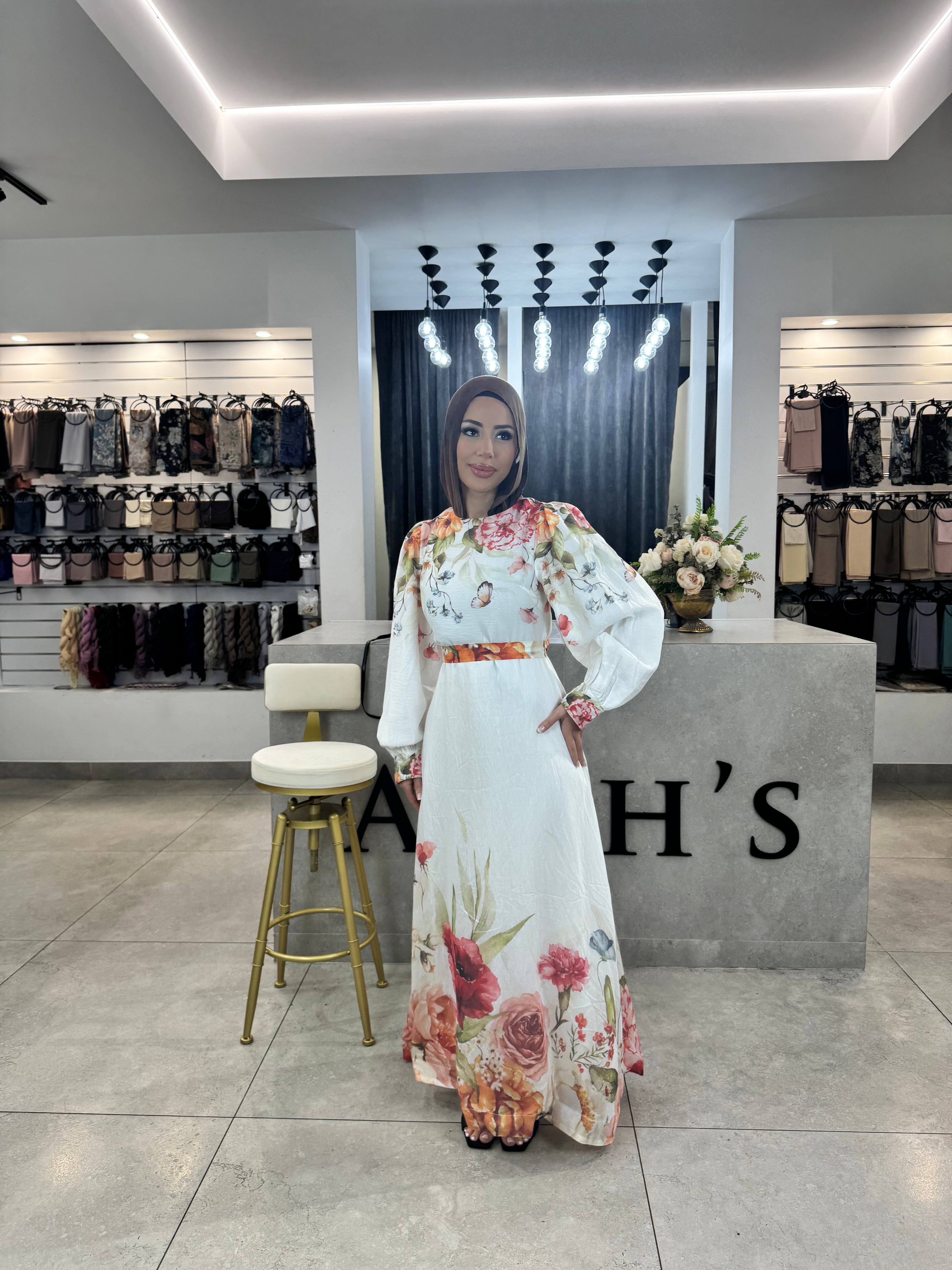 Camille Floral Dress