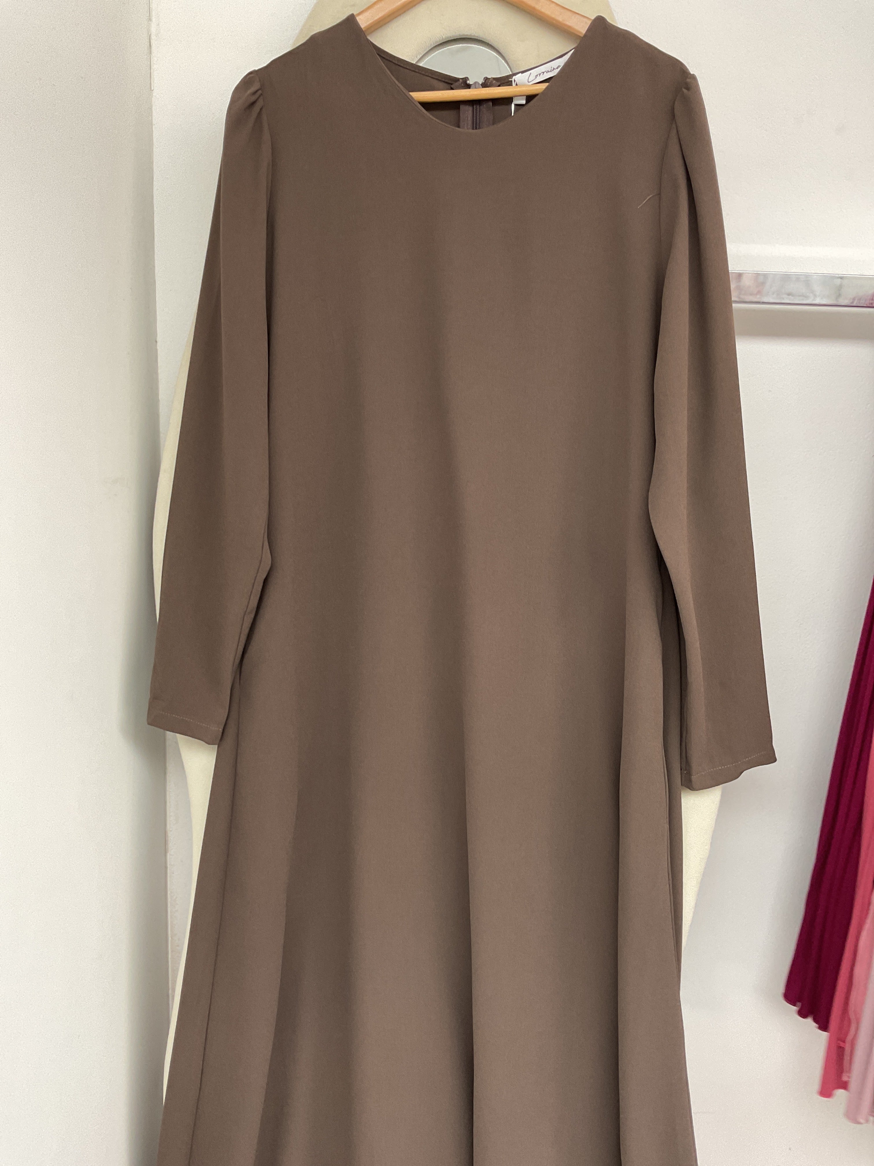 Milan plain Dress