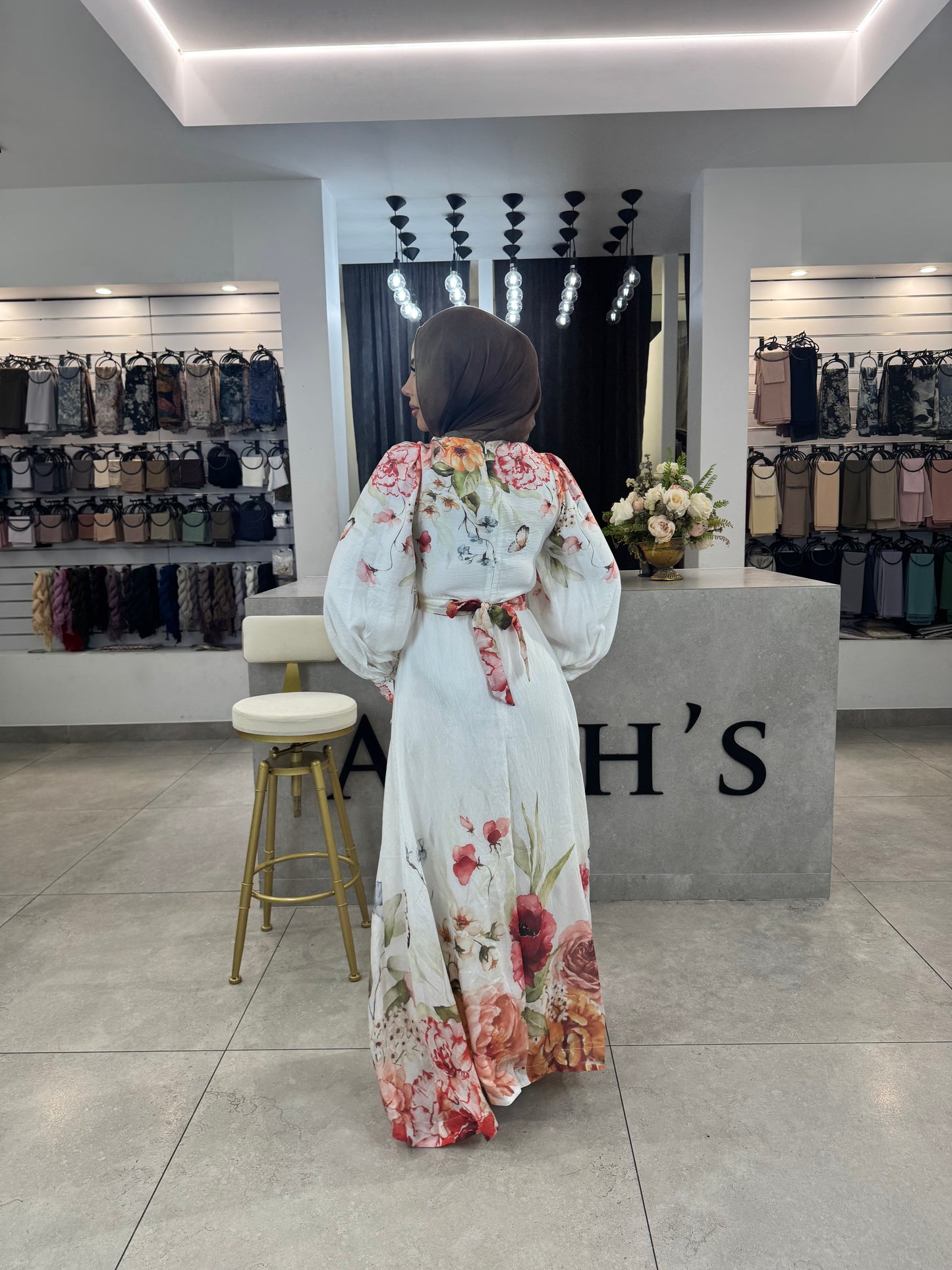 Camille Floral Dress