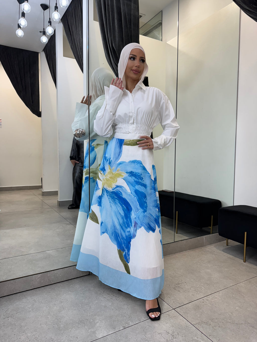 Aline Flower Skirt