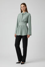 Cinched blouse