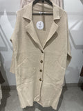 Miracle button knit