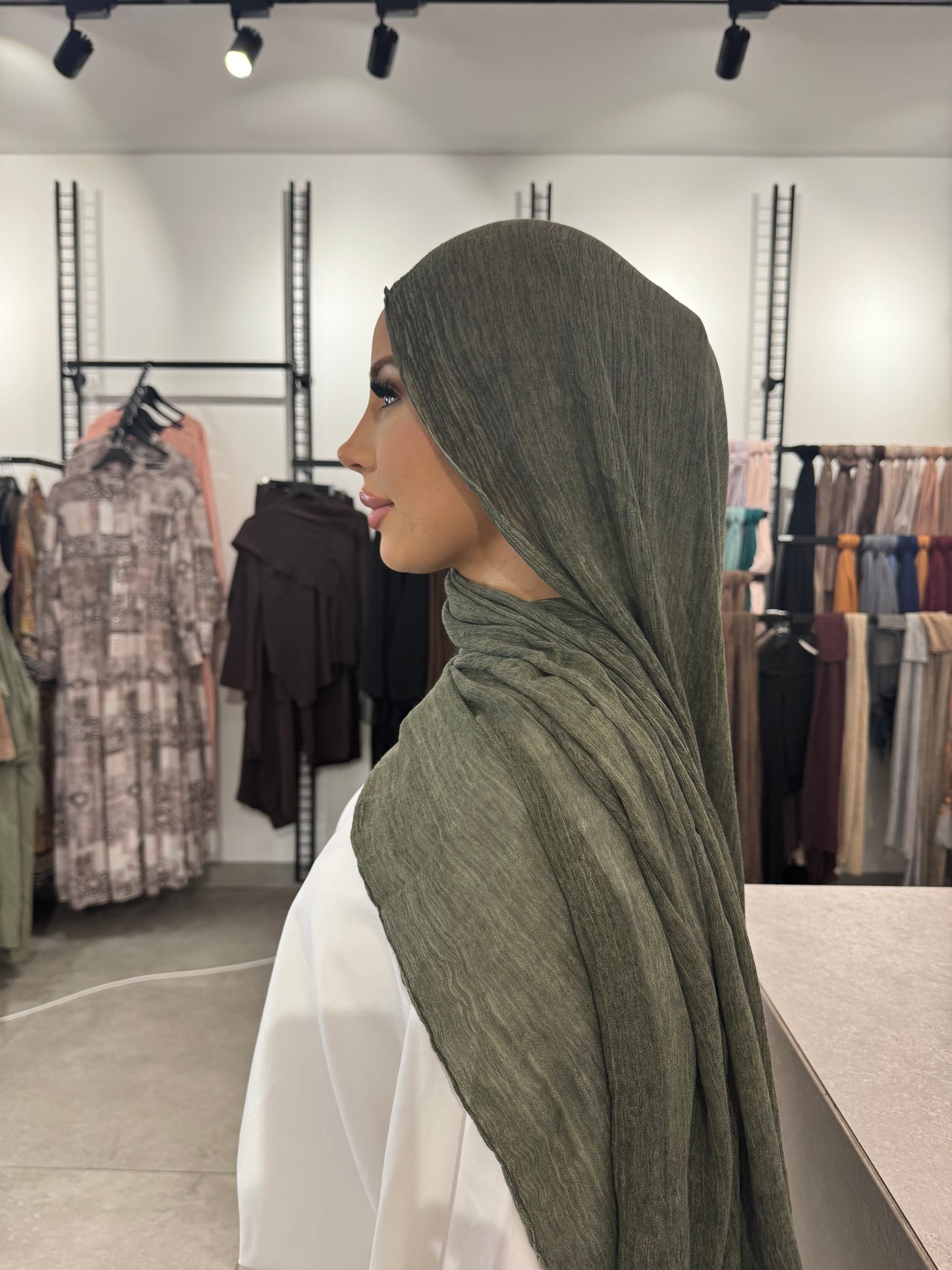 Wash Print Hijab Set