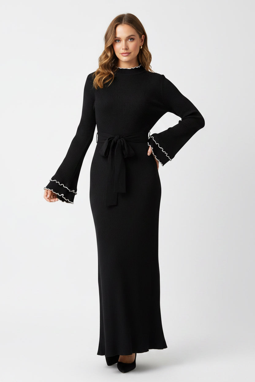 Jana pleated dress