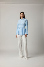 Cinched blouse