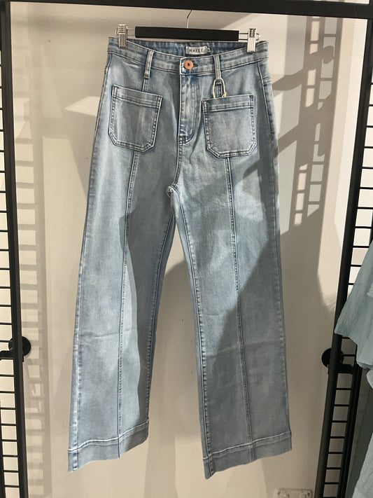 Wakee wide leg denim