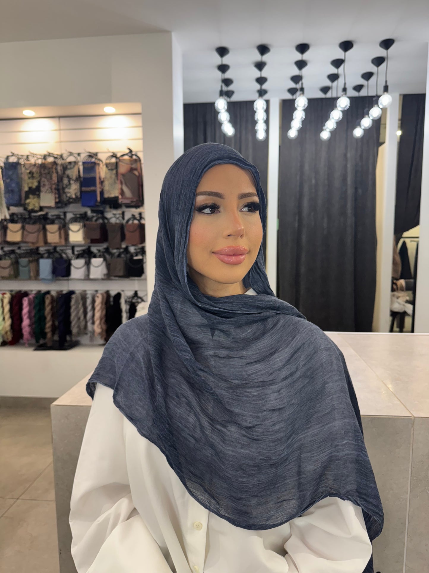 Wash Print Hijab Set