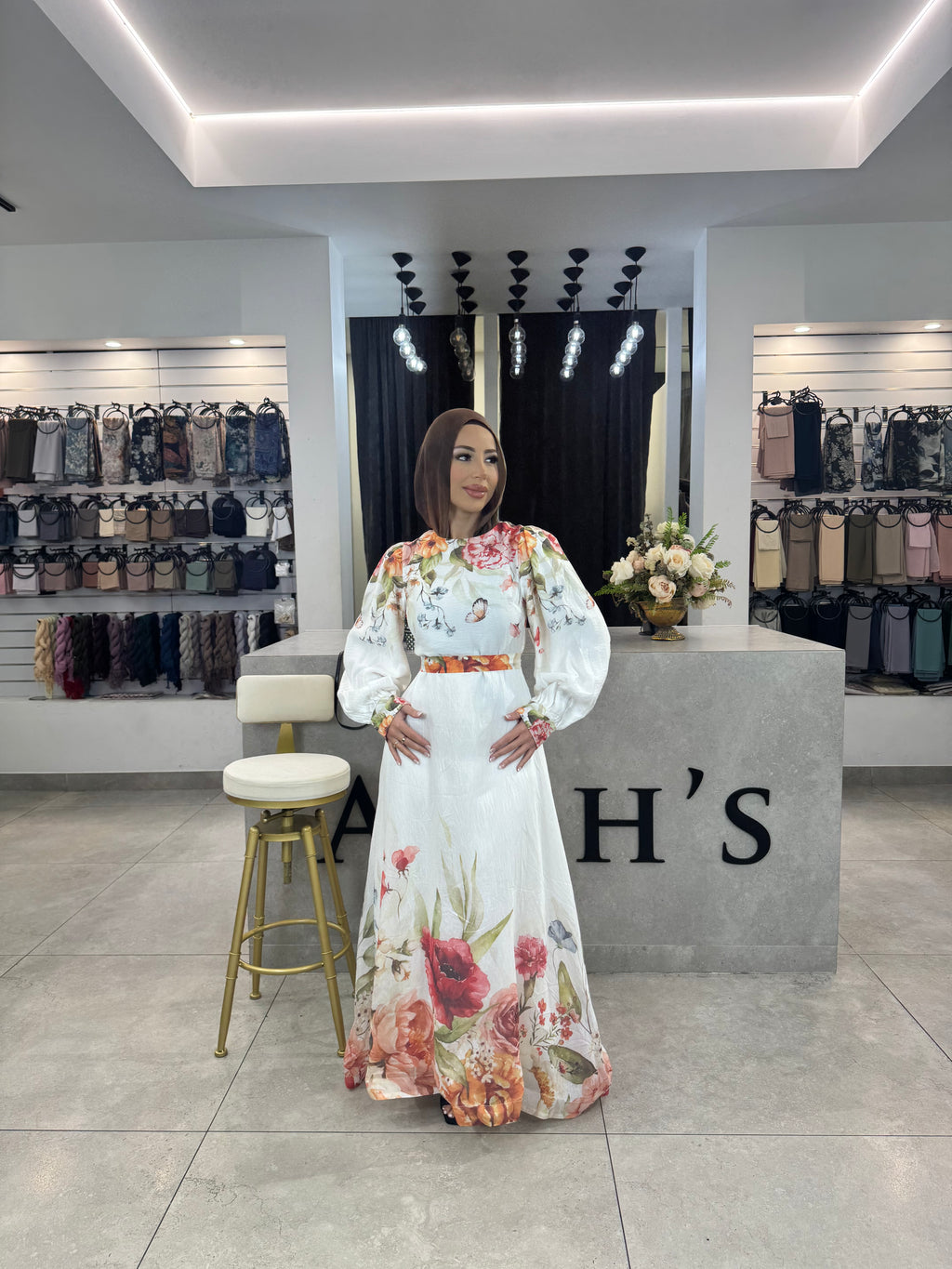 Camille Floral Dress