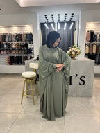 Belinda dress with cape