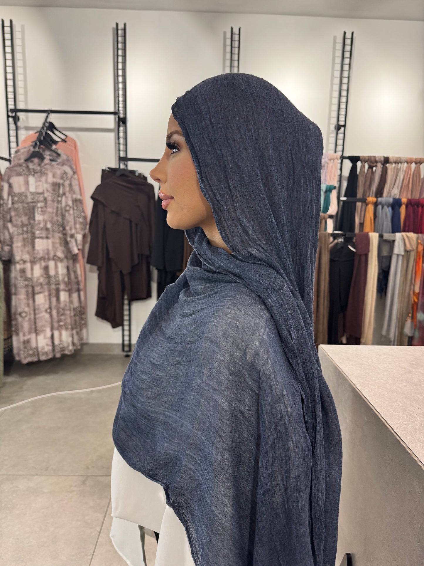 Wash Print Hijab Set