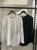 Basic short highlow top