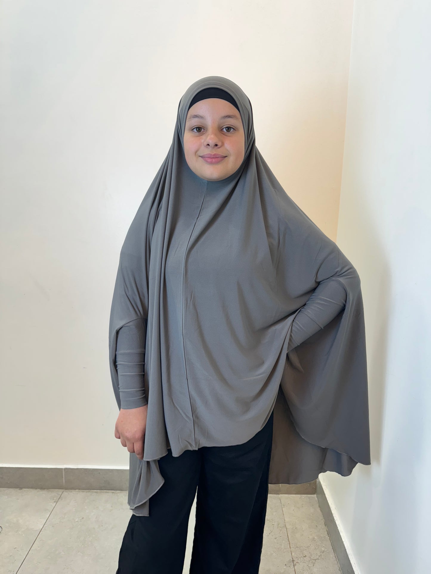 Kids sleeved Jilbab