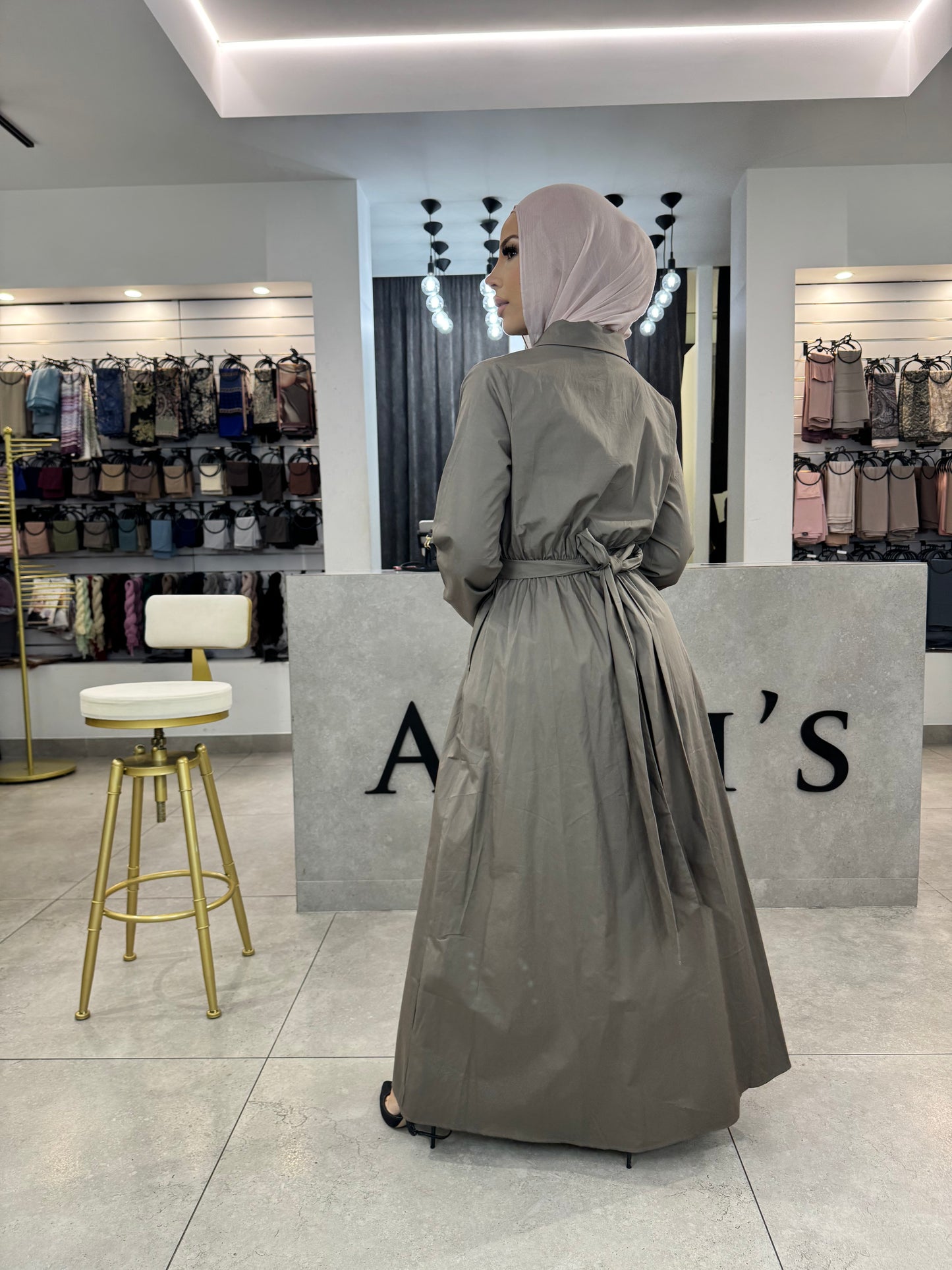 Classic shirt dress