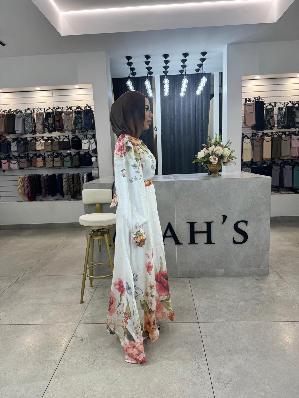 Camille Floral Dress