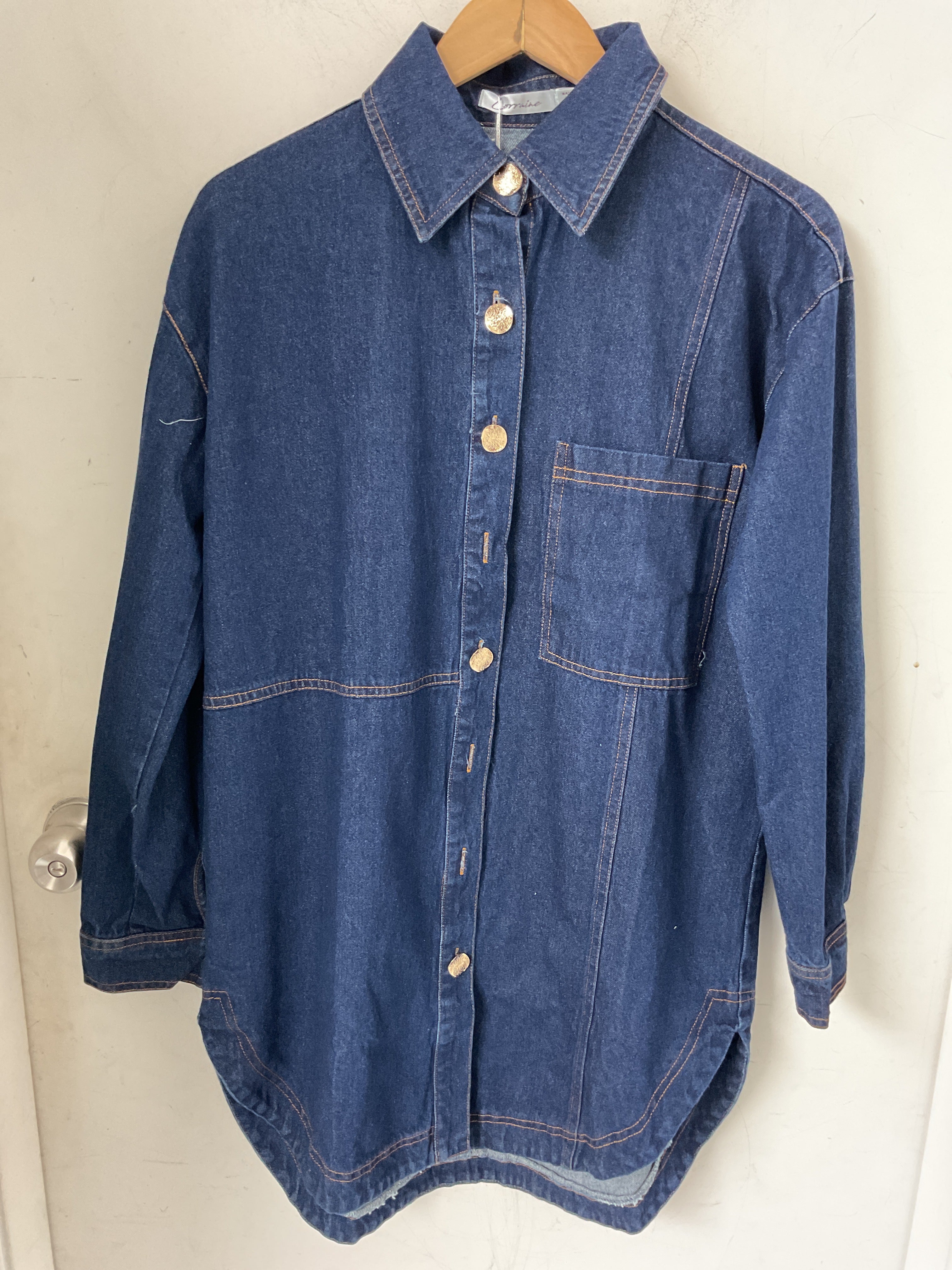 Denim Oversized Shirt