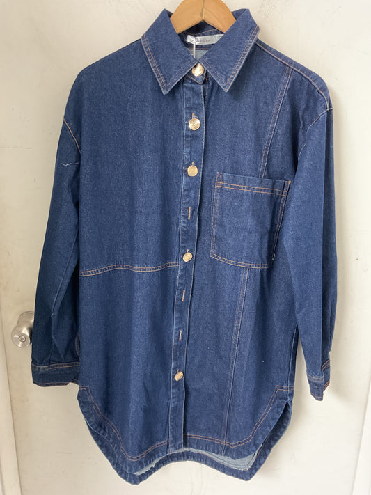 Denim Oversized Shirt