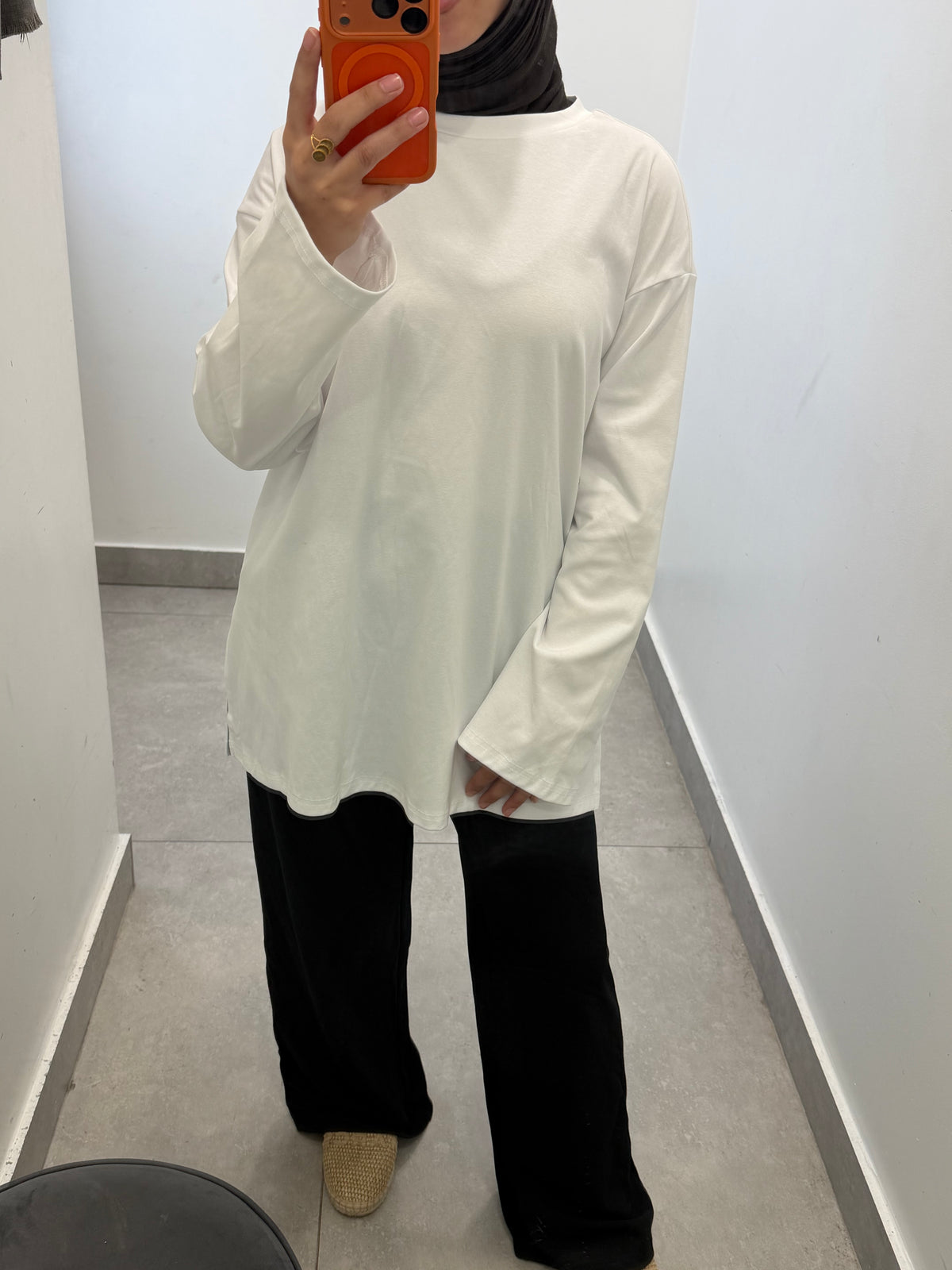 Basic long top