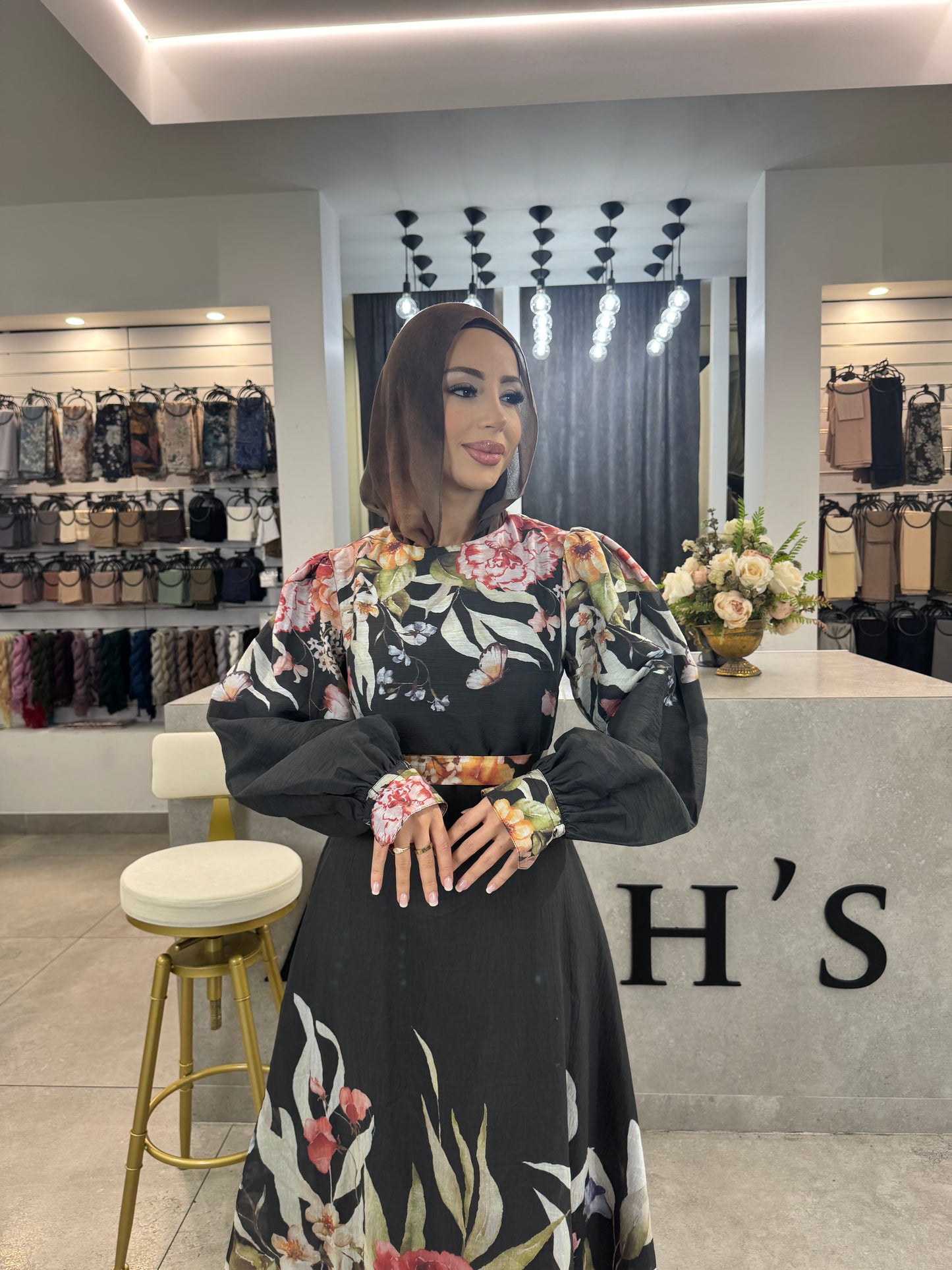Camille Floral Dress