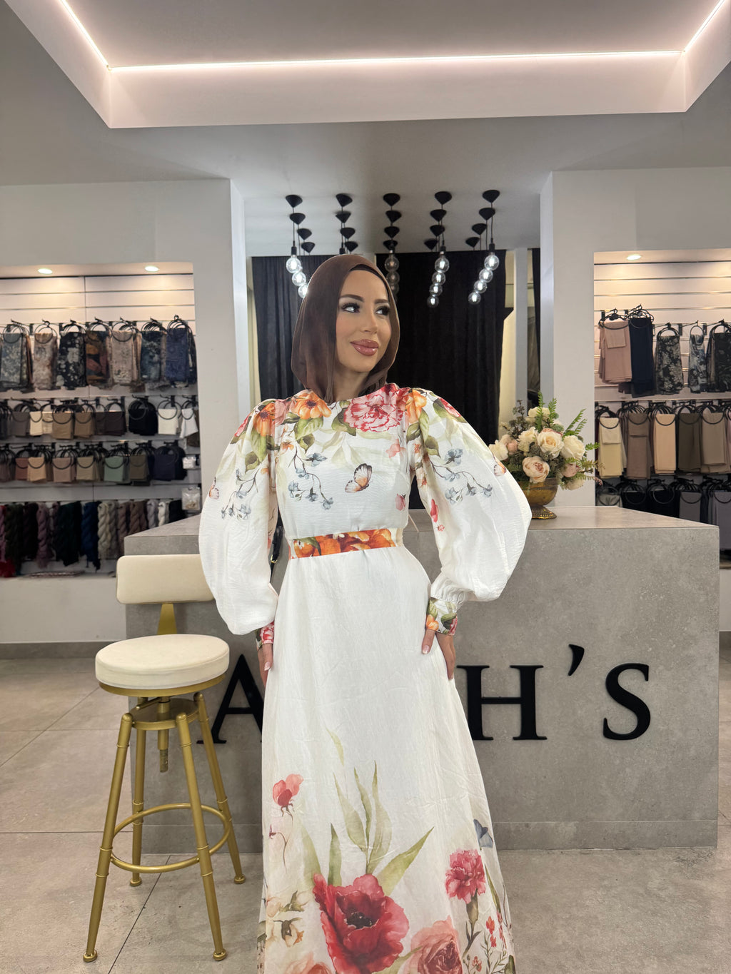 Camille Floral Dress