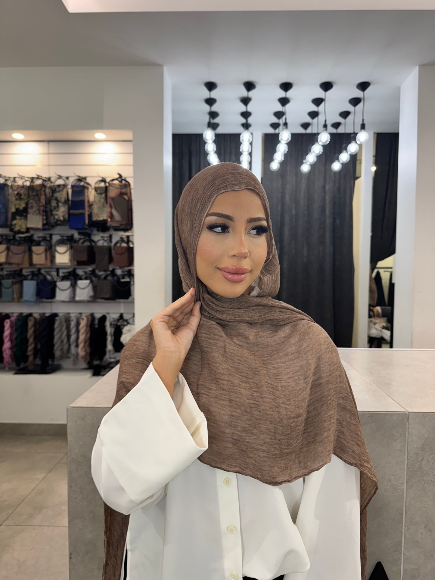 Wash Print Hijab Set