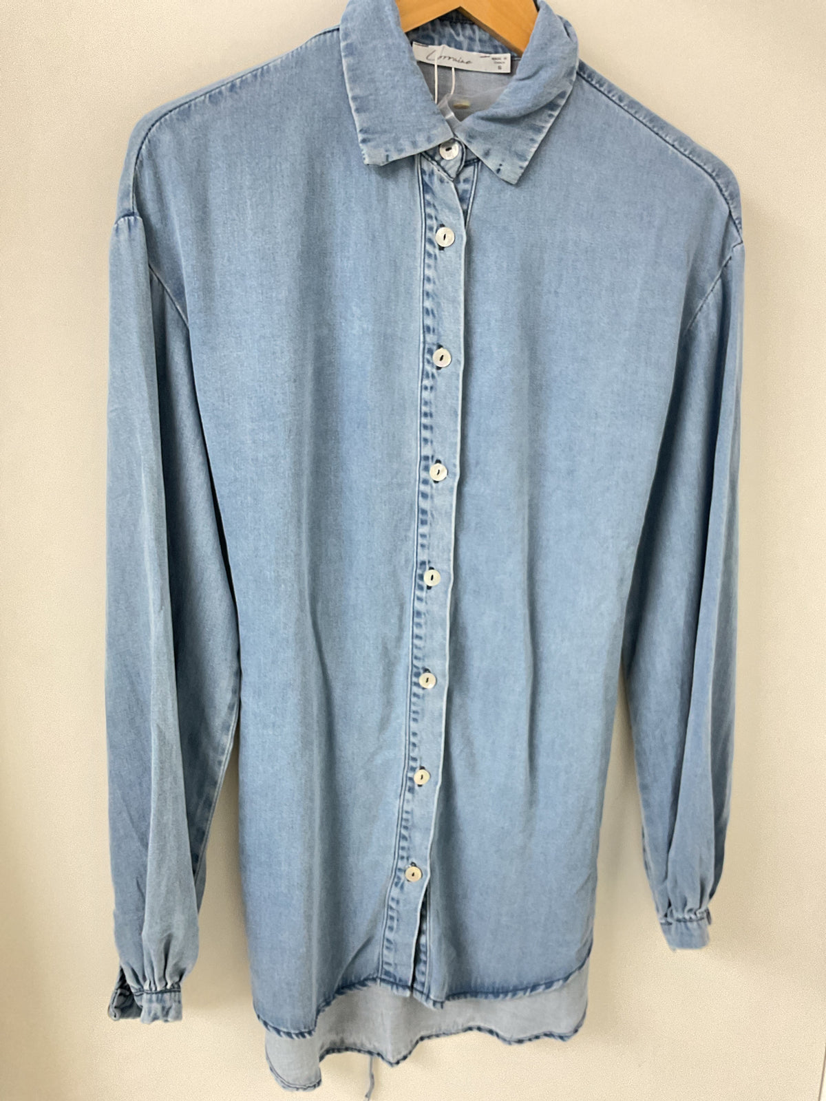 Denim top