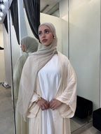 Ivory Button Cape