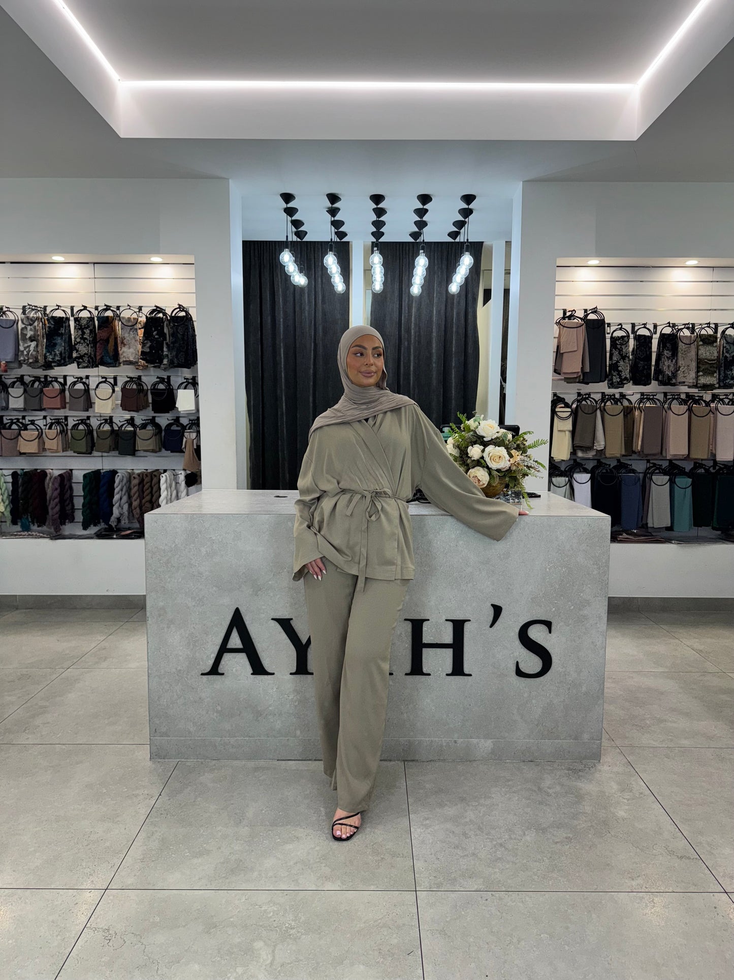 Liana Pants + Wrap Set