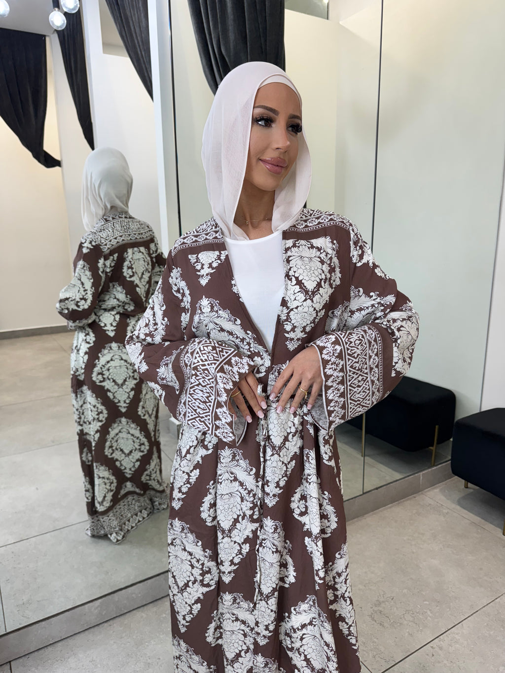 Printed Kimono